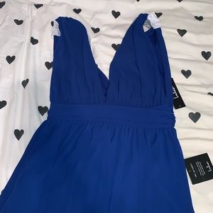 Lulus prom / formal dress in royal blue